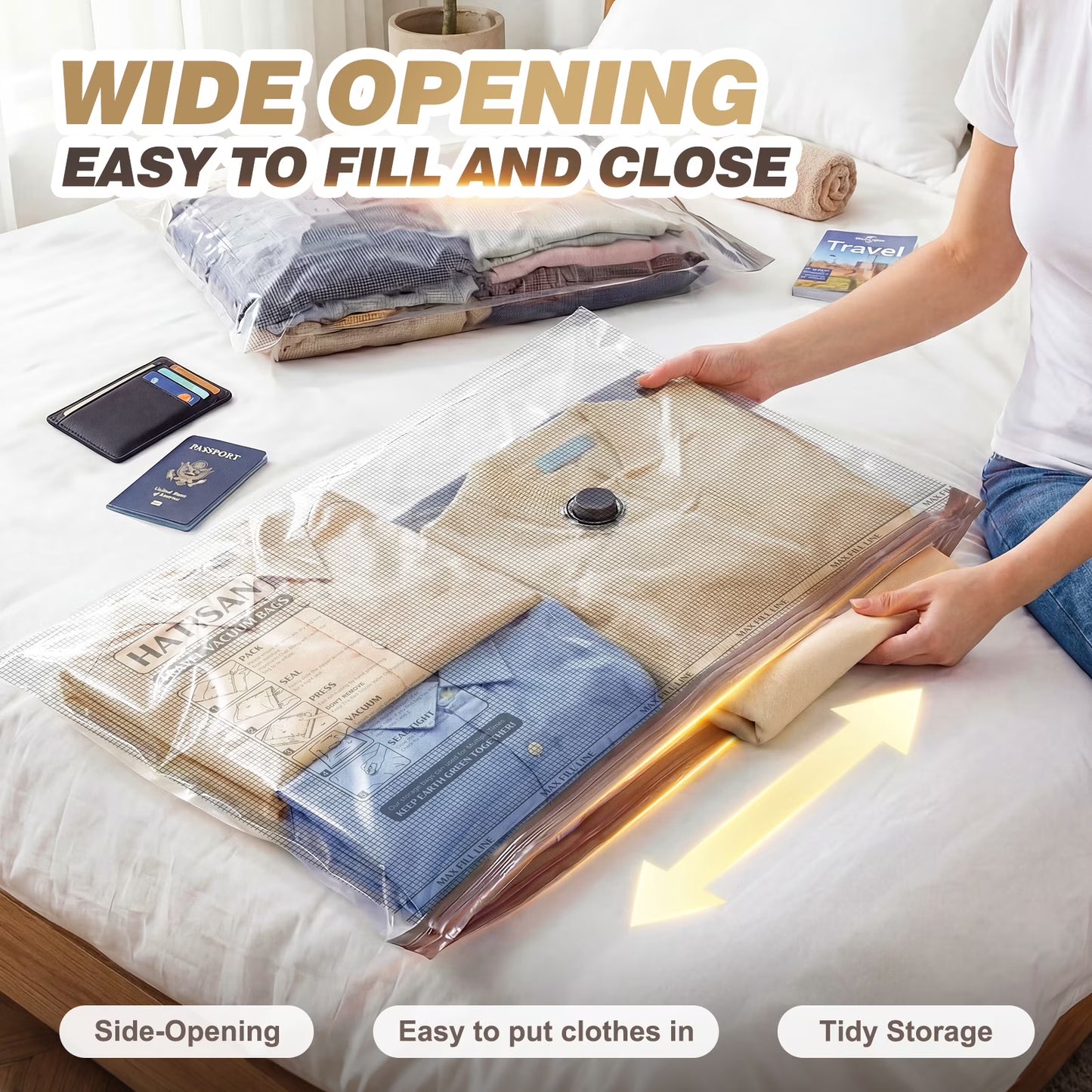 14 Combo Vacuum Storage Bags with Electric Pump