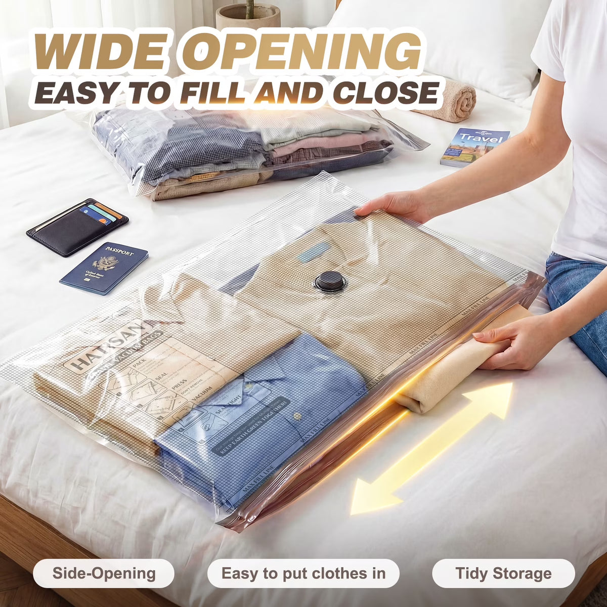 14 Combo Vacuum Storage Bags with Electric Pump