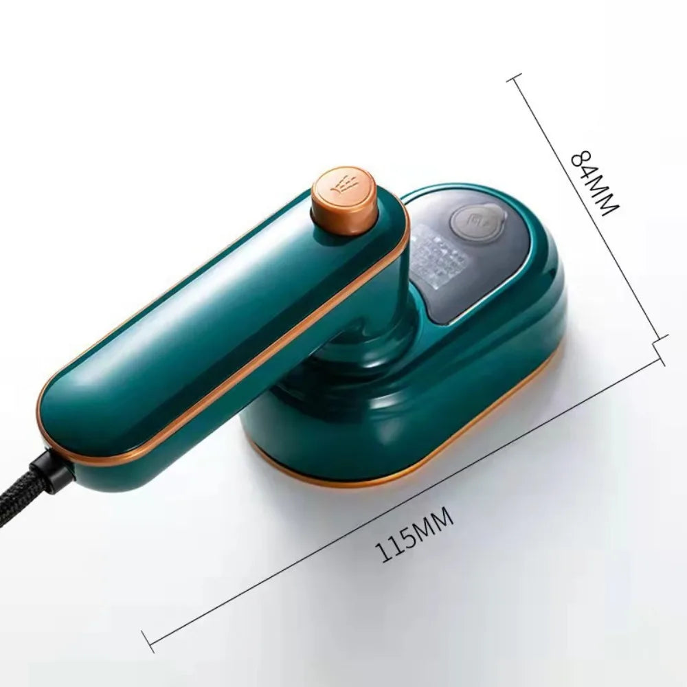 Mini Rotating Steam Iron Handheld Wet and Dry Double Hot Steam Generator Portable Garment Steamer Home Travelling Hanging Ironin