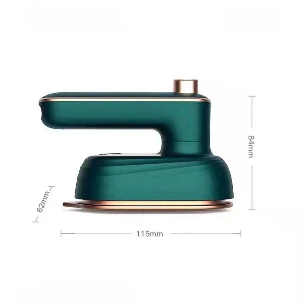 Mini Rotating Steam Iron Handheld Wet and Dry Double Hot Steam Generator Portable Garment Steamer Home Travelling Hanging Ironin
