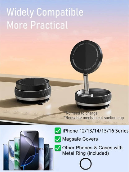 360° Adjustable Magnetic Car Phone Holder