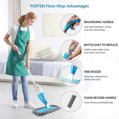 Microfiber Spray Floor Mops