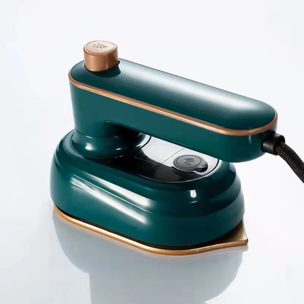 Mini Rotating Steam Iron Handheld Wet and Dry Double Hot Steam Generator Portable Garment Steamer Home Travelling Hanging Ironin