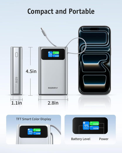45W 20000Mah Portable Power Bank