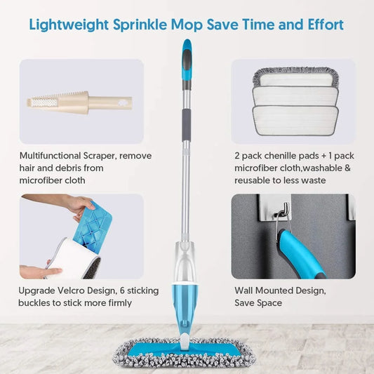 Microfiber Spray Floor Mops