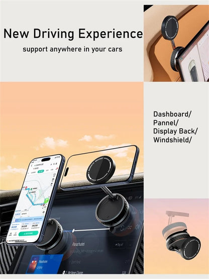 360° Adjustable Magnetic Car Phone Holder