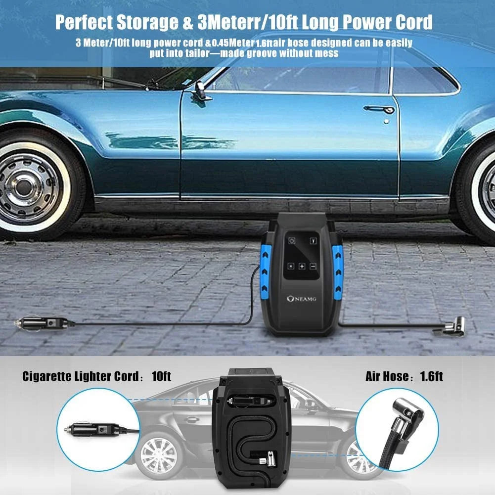 12V Digital Tire Inflator 150 PSI