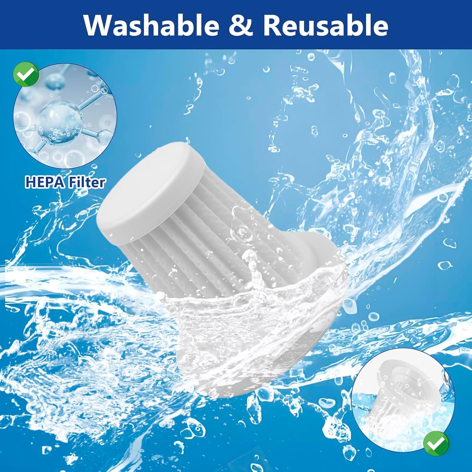 6-In-1 Portable Handheld Vacuum Cleaner