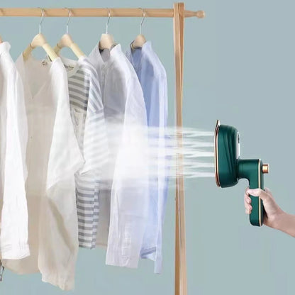 Mini Rotating Steam Iron Handheld Wet and Dry Double Hot Steam Generator Portable Garment Steamer Home Travelling Hanging Ironin